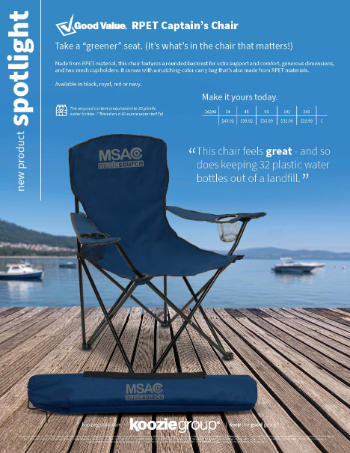 New Product Spotlight - RPET Captains Chair(.pdf)